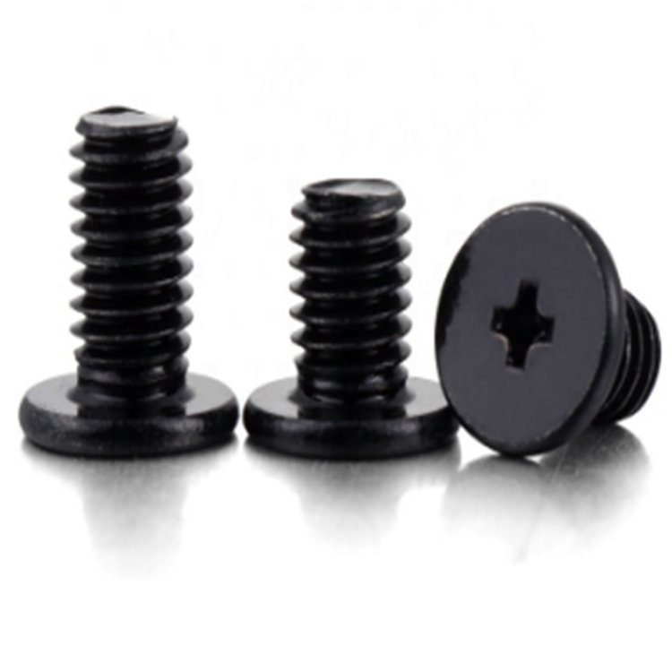 M1.4 Black Oxide Wafer Head Cross Micro elektroninen ruuvi