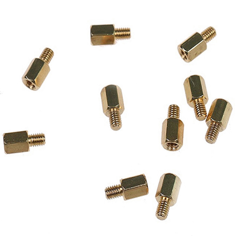 Kuuma myynti M2 M2.5 M3 Solid Brass Standoff emolevyn koteloon