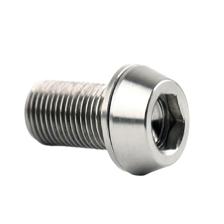 M5x16mm Titanium GR2 GR5 Allex kuusiokantaiset polkupyörän pultit