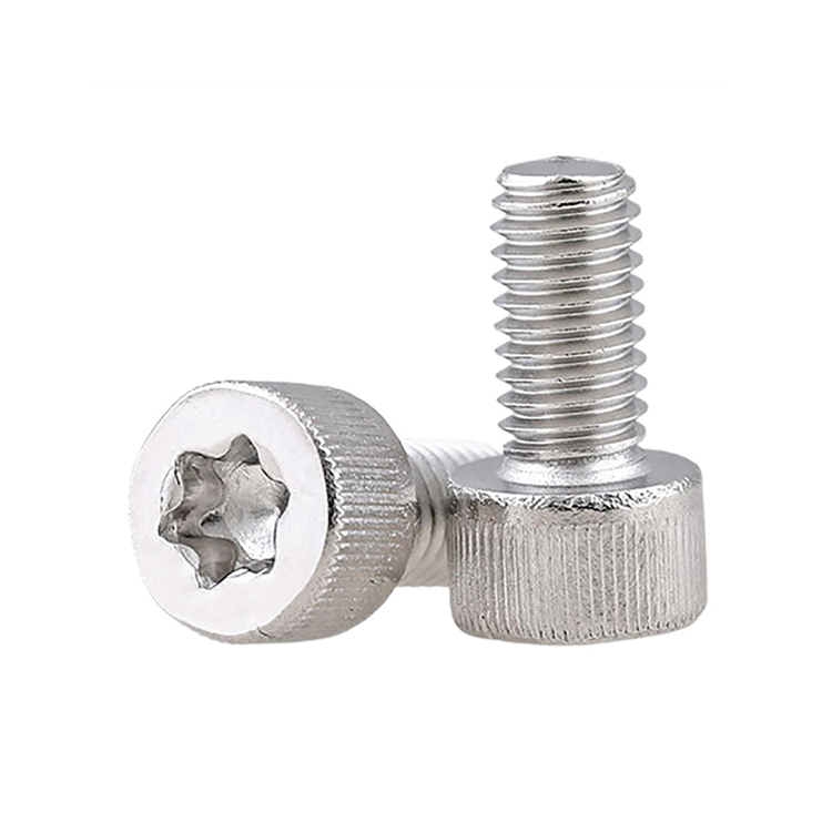 M3 ruostumattomasta teräksestä valmistettu torx-kuppipää Varkaudenestokoneruuvi
