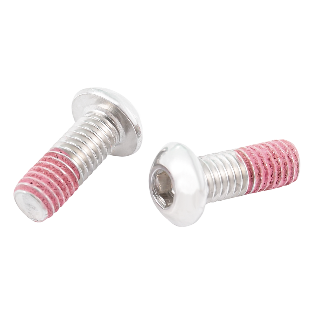 Ruostumattomasta teräksestä valmistetut nappipäät nailoniset patch-ruuvit löystymistä estävät ruuvit Ruostumattomasta teräksestä valmistetut nappipäät nailoniset patch-ruuvit löystymistä estävät ruuvit