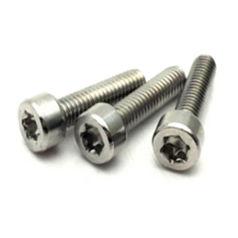 ISO 14579 ruostumattomasta teräksestä valmistettu 304 kuusiokolokantainen torx-kiinnitysruuvi